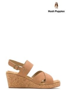 Hush Puppies Willow Cross Band Sandals (C53583) | LEI 477