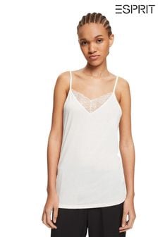 Esprit White Top With Lace (C53941) | €21.50