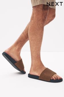 Tan Brown Motionflex Sliders (C54363) | €27