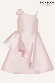 Monsoon Pink Bonnie Bow One-Shoulder Dress (C54466) | R1 020 - R1 216