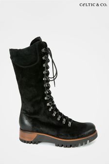Celtic & Co. Wilderness Black Boots (C54604) | €133