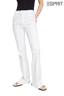 Esprit White Bootcut Jeans (C54830) | SGD 123
