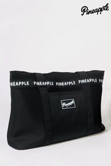 Pineapple Black Mesh Tote Bag (C55686) | ₪ 126