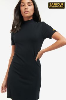 Barbour® International Black Petillo Fitted Mini Dress (C55691) | 86 €