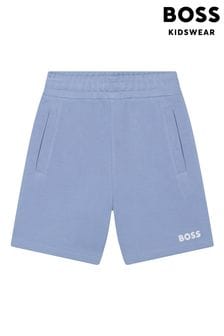 BOSS Light Blue Logo Jersey Shorts (C55976) | 41 € - 47 €