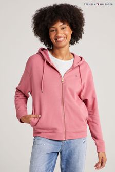 Tommy Hilfiger Pink Relaxed Hoodie (C56687) | 148 €