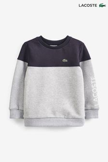 Lacoste Jungen Core Sweatshirt mit Grafik, Blau (C56846) | 43 € - 54 €