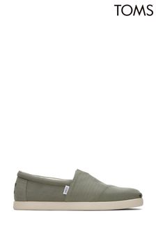 TOMS Vegan Alpargata Forward in Vetiver Grey Shoes (C56893) | $142