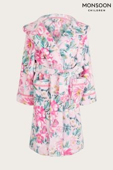Monsoon Pink Supersoft Floral Dressing Gown (C57196) | 44 € - 50 €