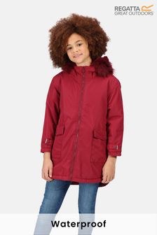 Regatta Red Adelyn Waterproof Insulated Parka Jacket (C57301) | €29