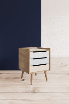Swoon Grey Southwark Bedside Table (C57746) | €276