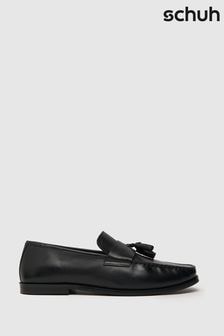 Schuh Rich Square Toe Black Loafers (C57824) | 67 €