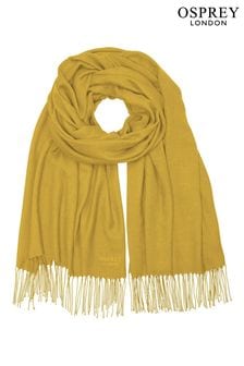 أصفر مسطردة - Osprey London The Rainbow Wrap Brown Scarf (C57927) | 23 ر.ع