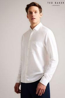 Ted Baker Kingwel Long Sleeve Linen Shirt