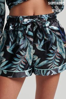 Superdry Satin Black Sleepwear Shorts (C58101) | 47 €