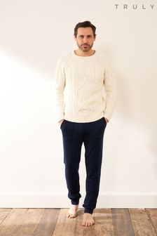 Crema - Suéter estilo pescador Mayfair de Truly (C58302) | 170 €