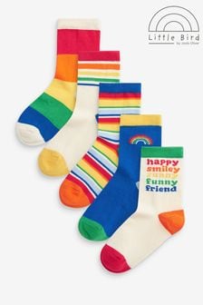 Little Bird by Jools Oliver Bright Socks 5 Pack