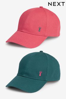 أزرق على أخضر/أحمر - حزمة من 2 قبعة كاب (C58781) | 67 د.إ