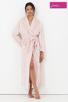 Joules Pink Sara Longline Dressing Gown (C59314) | 74 €