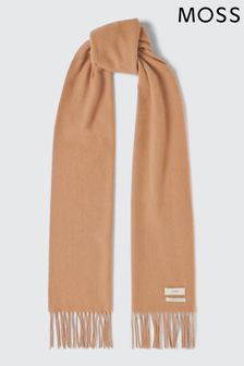 MOSS Cashmere Blend Brown Scarf (C59418) | 54 €