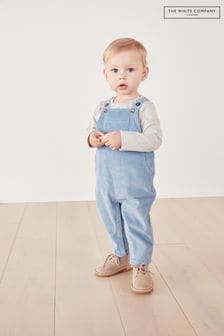 The White Company Blue Cord Dungaree & T-Shirt Set (C59759) | 18,490 Ft - 19,460 Ft