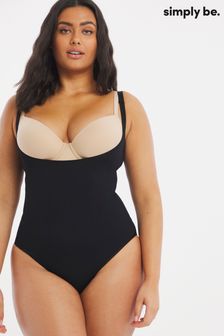 Simply Be Magisculpt Black Wear Your Own Bra Seamfree Control Body (C60207) | $48