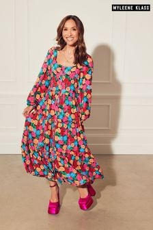 Myleene Klass Printed Dress (C60211) | $82