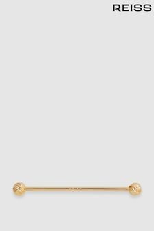 Reiss Gold Callum Knot Tie Bar (C60269) | 353 QAR