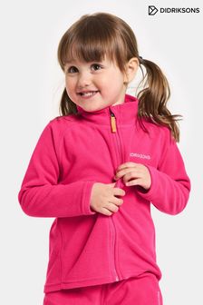 Didriksons Kids Pink Monte Full Zip Jacket (C60385) | €32