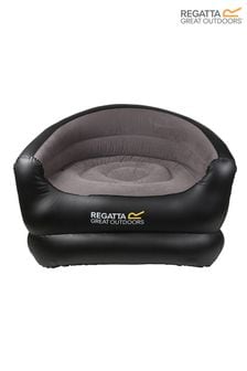 Regatta Black Viento Inflatable Chair (C60432) | €45