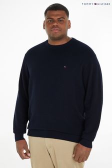 Tommy Hilfiger Blue Big And Tall Crew Neck Jumper (C60536) | €75