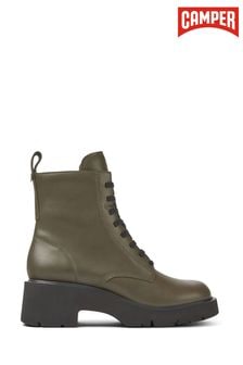 Camper Women Green Lace-Up Booties (C61075) | €95