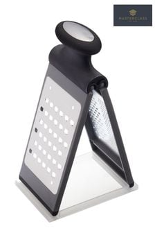 Masterclass Silver Smart Space Compact Vegetable Grater