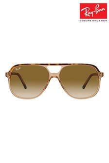Коричневый - Солнцезащитные очки-авиаторы Ray-ban Bill (C61494) | €217
