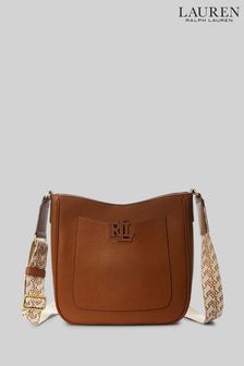 Lauren Ralph Lauren Cameryn Monogram Leather Cross-Body Bag (C61674) | 375 €