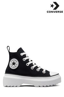 أسود - حذاء رياضي لميع للأطفال Lugged من Converse (C61921) | 351 ر.س