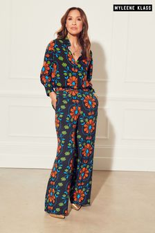 Next shop floral trousers