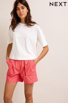 Pink Cargo Utility 100% Cotton Shorts (C62398) | 17 €