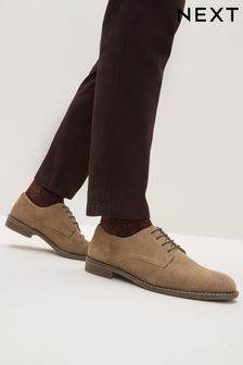Stone - Suede Derby Shoes (C62447) | BGN120