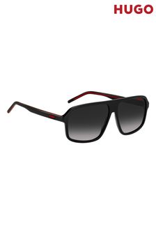 HUGO Pilot Frame Black Sunglasses