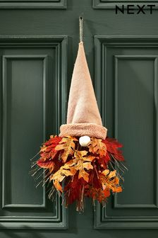 Orange Autumnal Gonk Shaped Wreath (C62968) | kr410