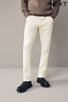 Ecru White Slim Coloured Stretch Jeans (C63072) | 36 €