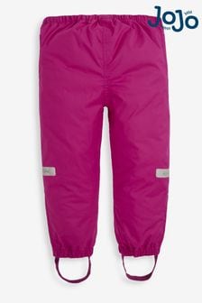 JoJo Maman Bébé Berry Pink Pack-Away Waterproof Trousers (C63265) | €35