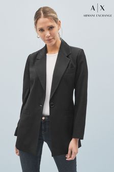 Однобортный пиджак Armani Exchange Черный (C63493) | €157