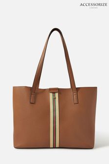 Accessorize Cambridge Brown Tote Bag (C63657) | ₪ 163