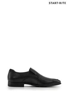 Start Rite College Black Leather Smart School Shoes (C63681) | KRW74,700