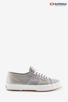 Белый/серый - Superga Womens 2750 Cotu Canvas Trainers (C63894) | €99