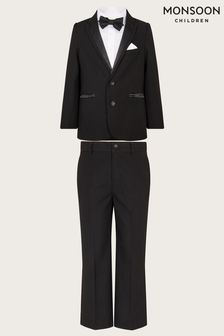 Monsoon Black Tuxedo Benjamin Suit Set (C64019) | NT$4,620 - NT$5,550