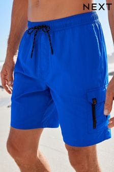 Cobalt Blue Cargo Swim Shorts (C64111) | €22