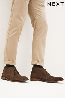 Brown Smart Suede Boots (C64368) | $99